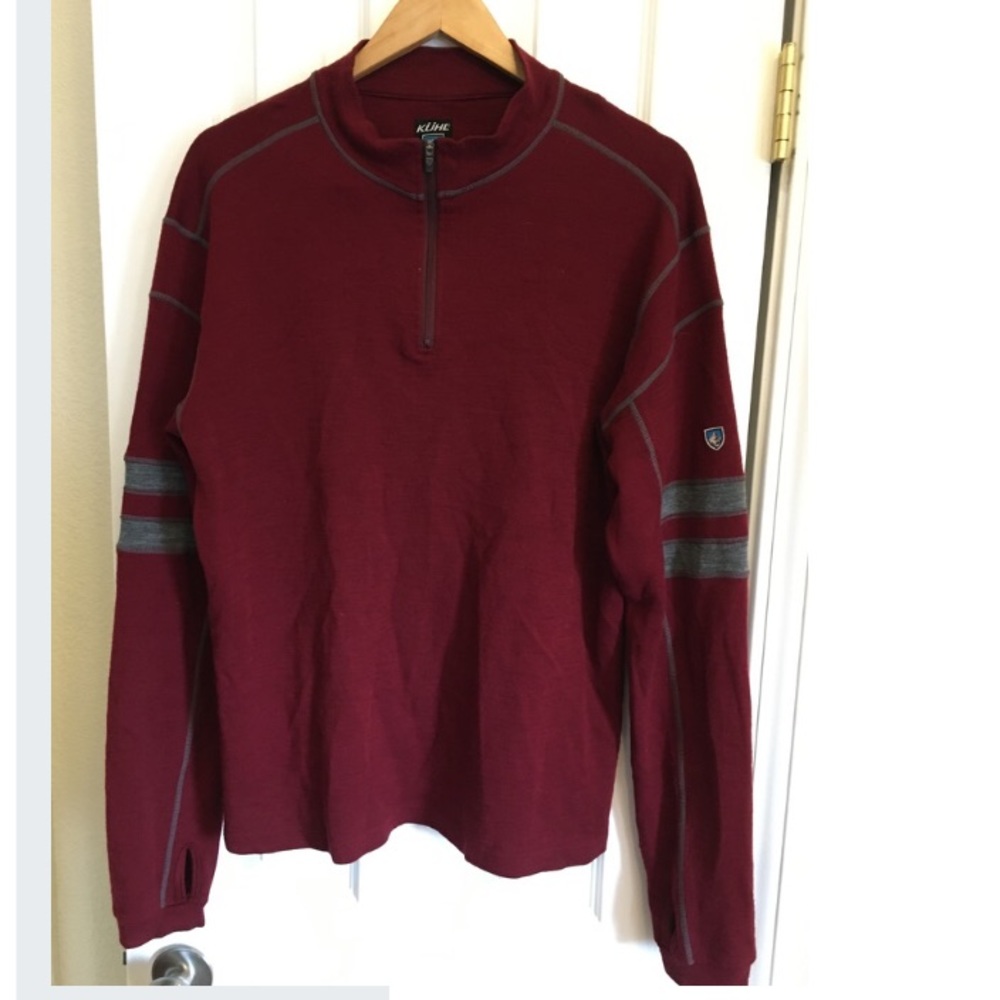 Kuhl Mens Large Merino Pullover